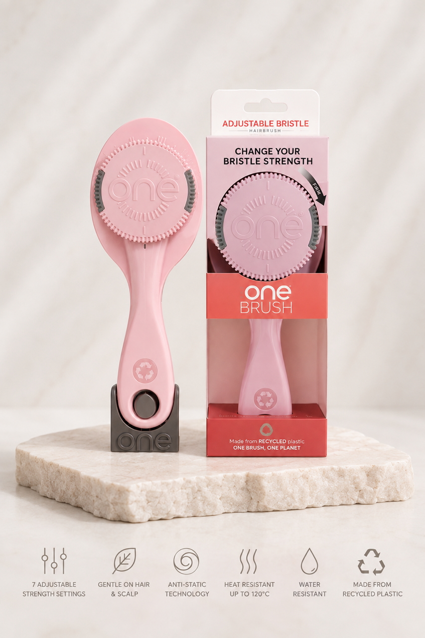 ONE Brush - Adjustable Bristle Strength Hairbrush